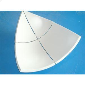 双曲氟碳铝單(dan)板