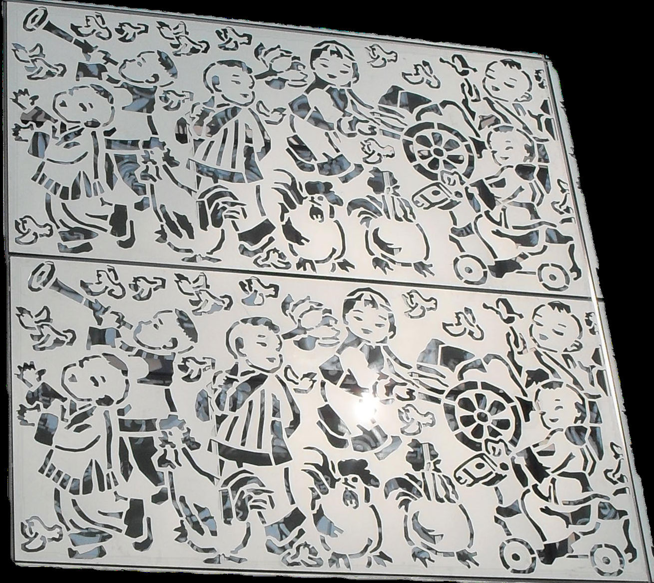 艺術(shù)镂空铝單(dan)板